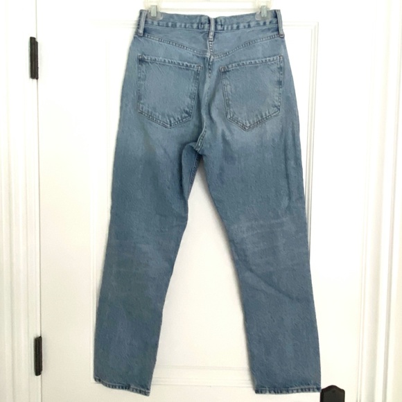 Agolde Riley High Rise Crop Jean - 26 - Picture 7 of 9